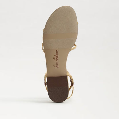 Sam Edelman Ellina Braid Flat Sandal - NATURAL