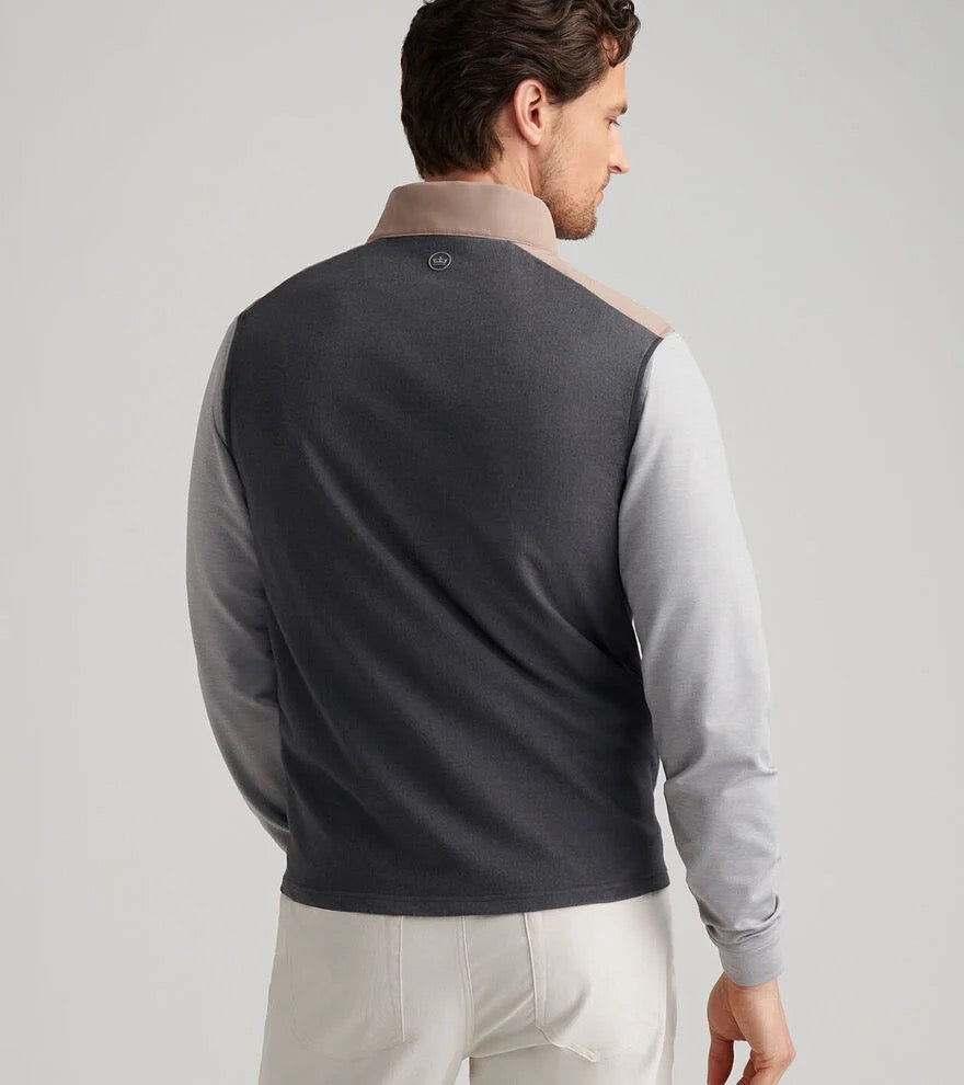 Peter Millar Fuse Hybrid Fleece Vest - POPLAR