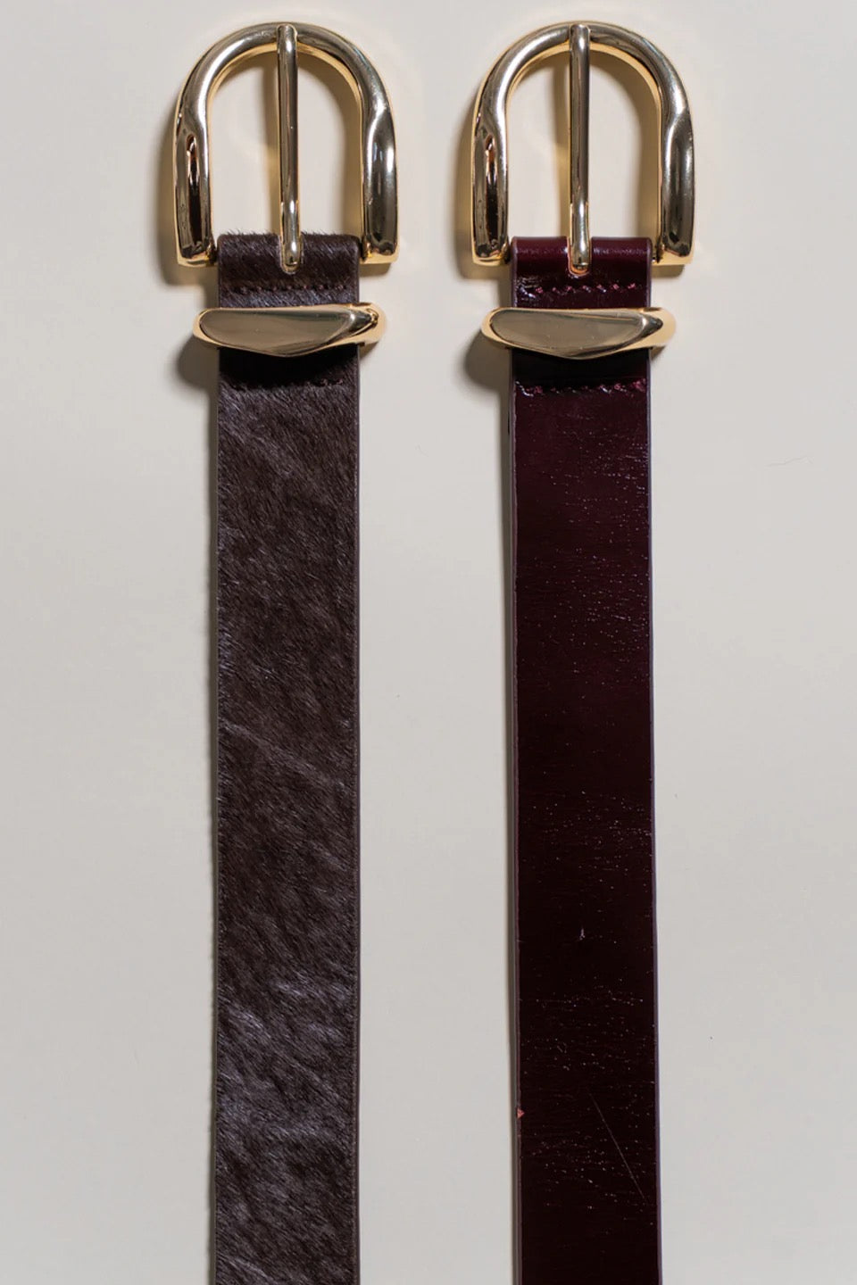 Sanctuary All Day Calf Hair Belt - CHOCO BROWN