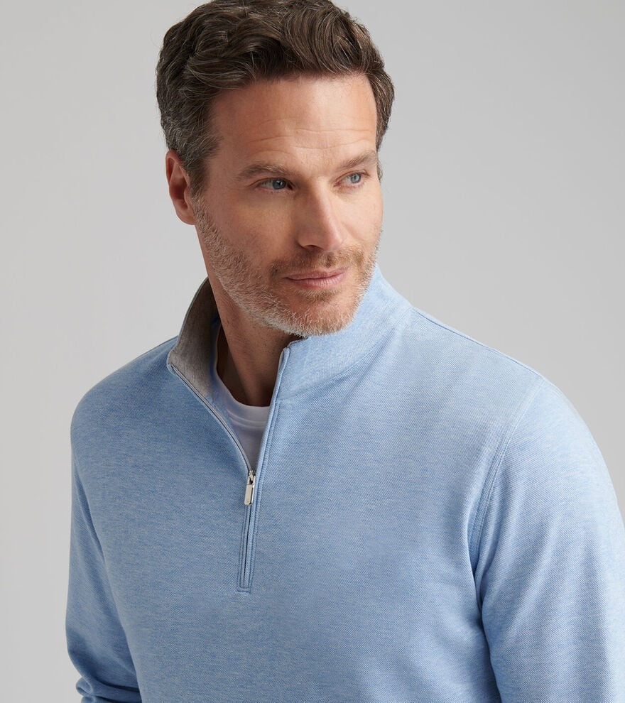 Peter Millar Crown Comfort Pullover - COTTAGE BLUE