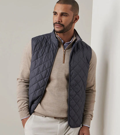 Peter Millar Essex Vest - IRON