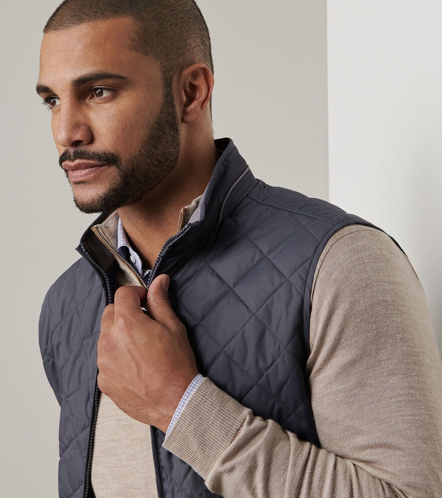 Peter Millar Essex Vest - IRON