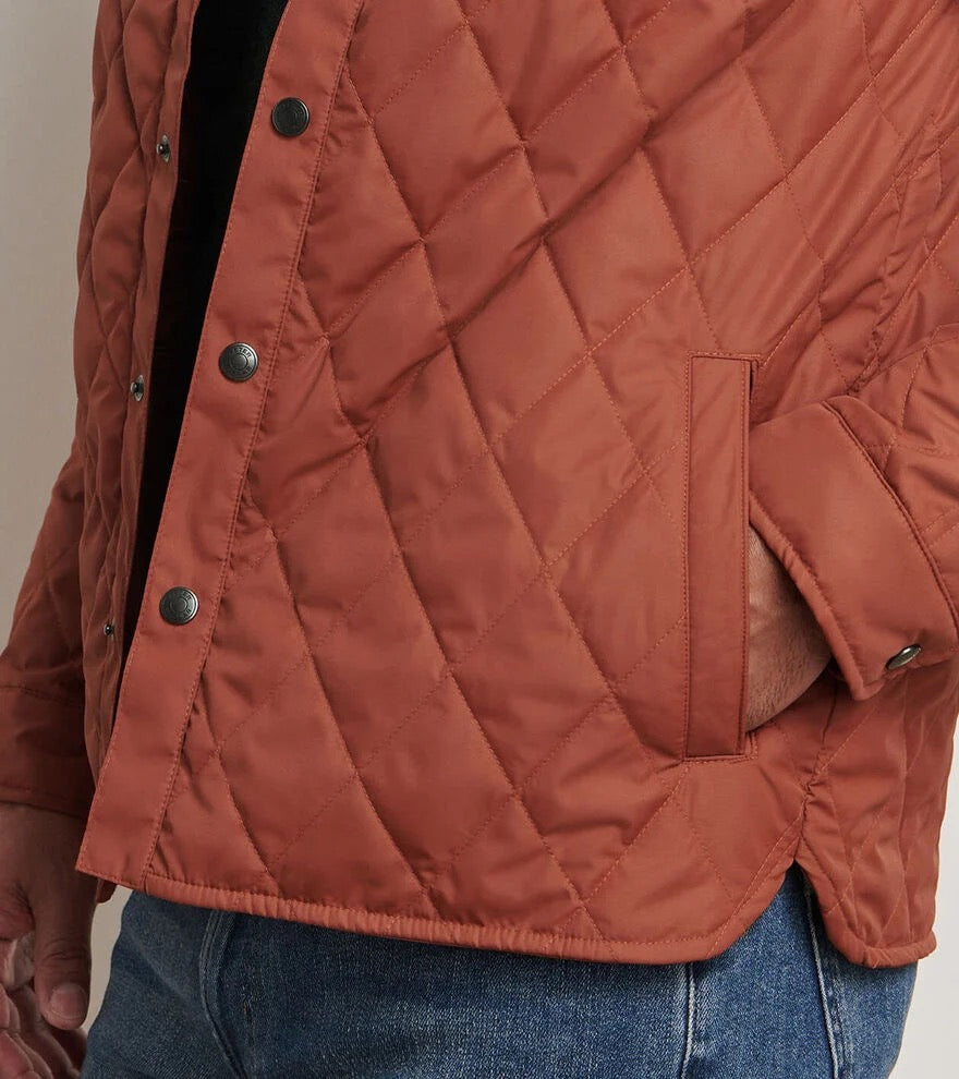 Peter Millar Brighton Shirt Jacket  - SPARROW RED