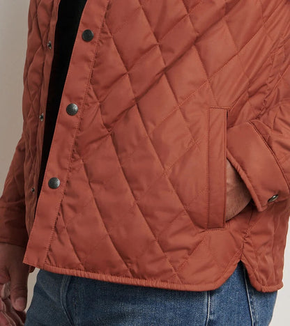 Peter Millar Brighton Shirt Jacket  - SPARROW RED