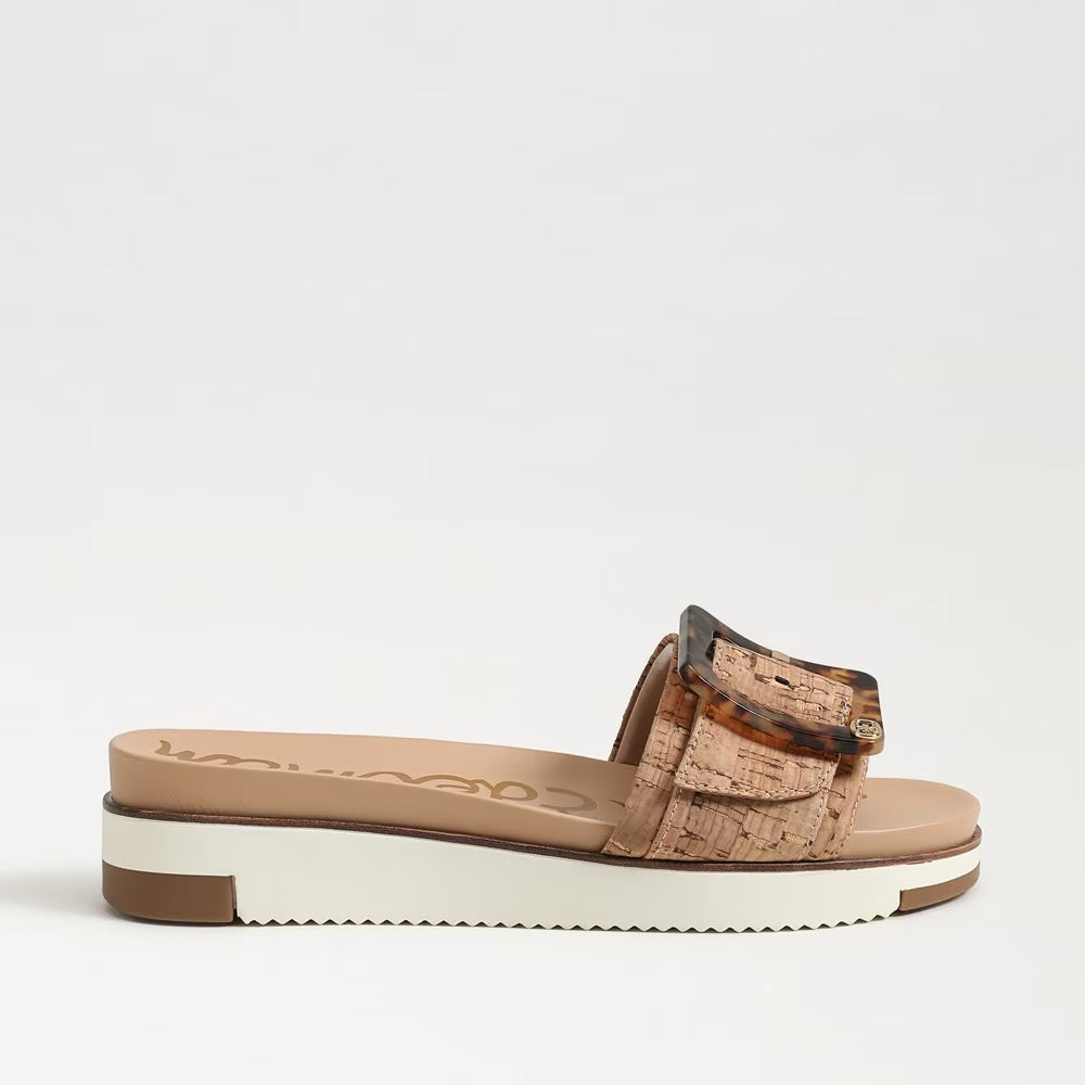 Sam Edelman Ariane Slide Sandal - NATURAL CORK