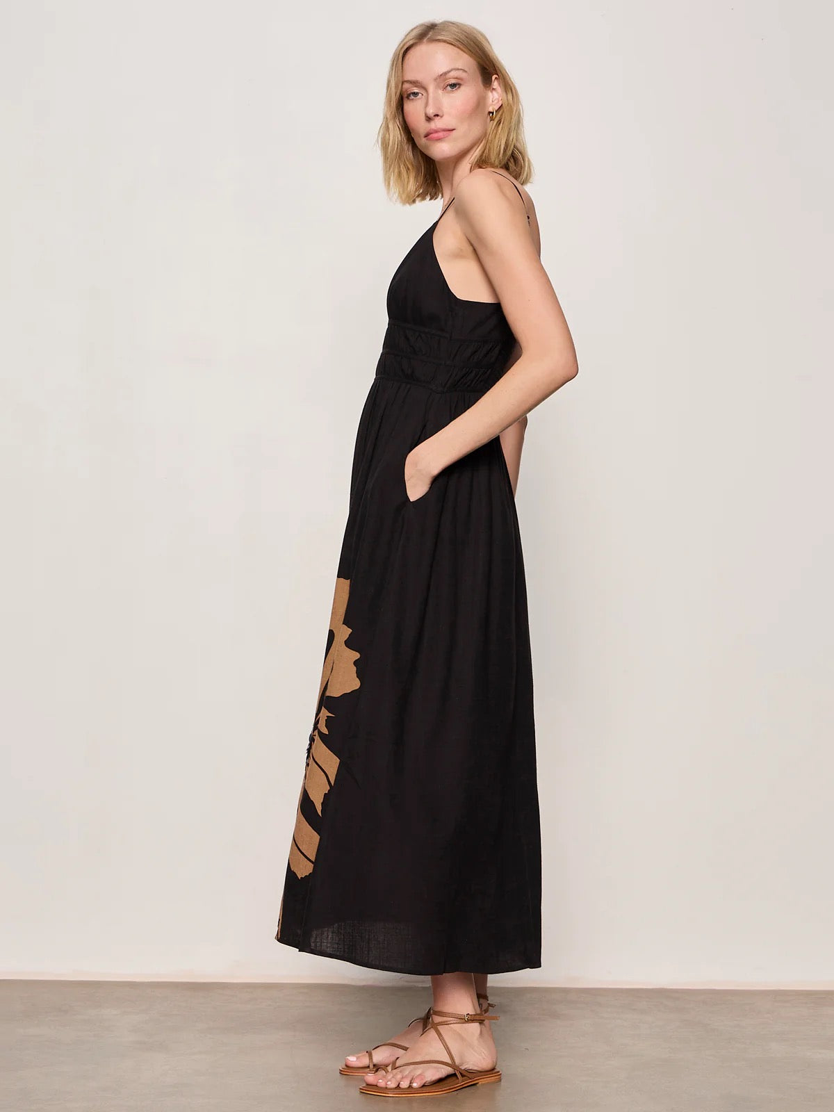 Sanctuary Mira Embellished Volume Dress - MACRO LOTUS