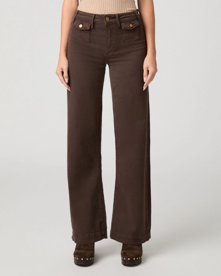 Paige Leenah 32" Mini Patch Pockets - RICH CHOCOLATE