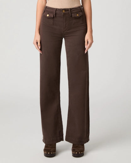 Paige Leenah 32" Mini Patch Pockets - RICH CHOCOLATE