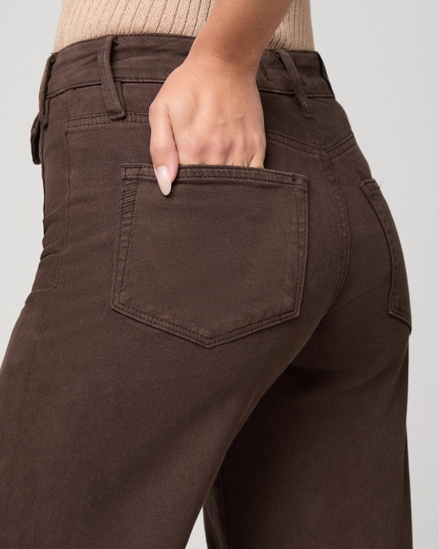 Paige Leenah 32" Mini Patch Pockets - RICH CHOCOLATE
