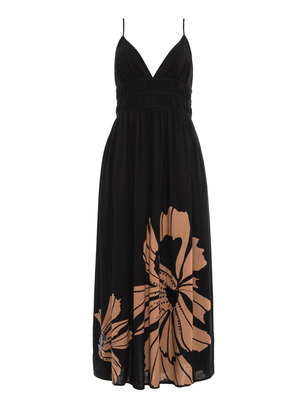 Sanctuary Mira Embellished Volume Dress - MACRO LOTUS