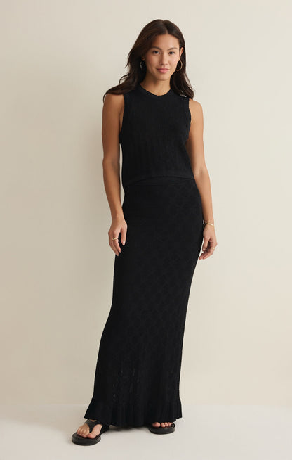 Z Supply Ramona Sweater Tank - BLACK