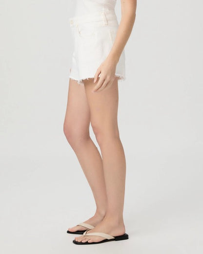 Paige Dylan Short Raw Hem - TONAL ECRU