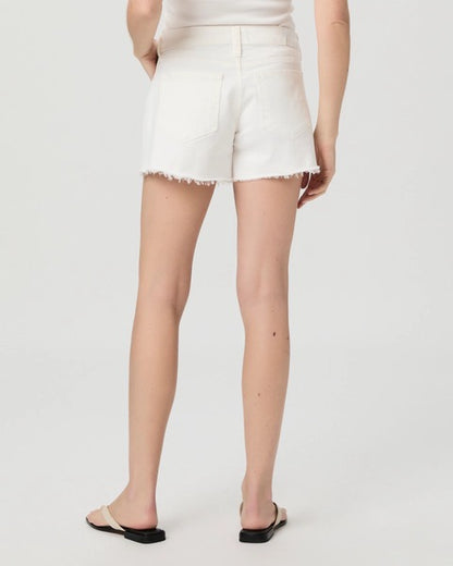 Paige Dylan Short Raw Hem - TONAL ECRU