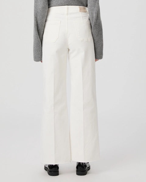 Paige Anessa 31" Rounded Inset Pocket - TONAL ECRU