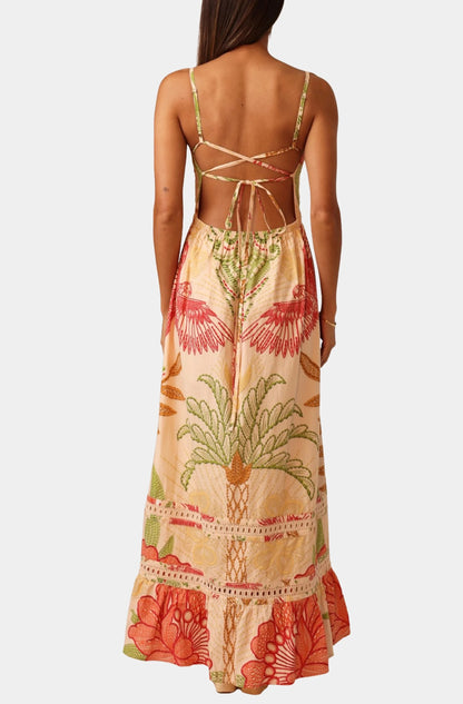 Shore Vanessa Maxi Dress - STITCHWORK HIBISCUS