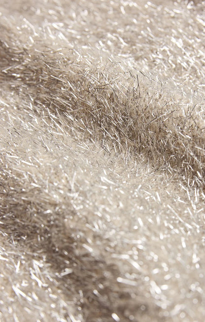 Z Supply Tinseltown Boyfriend Sweater - SILVER