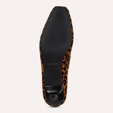 YOSI SAMRA Tribeca Mule Heel - LEOPARD CALF HAIR