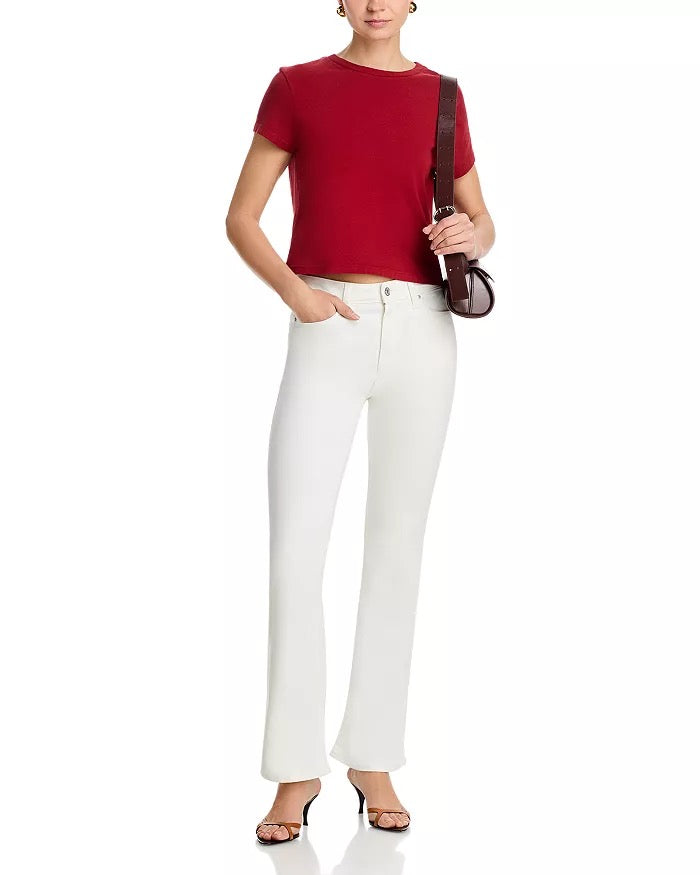 PA High Rise Laurel Canyon Petite Bootcut Jean TONAL ECRU