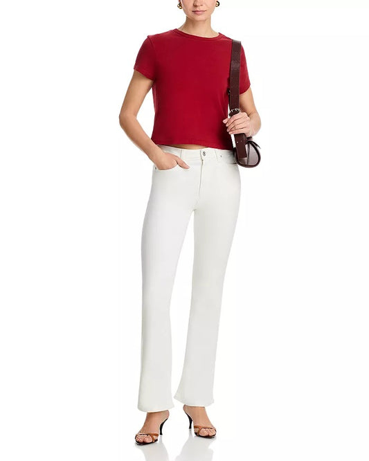 PA High Rise Laurel Canyon Petite Bootcut Jean TONAL ECRU