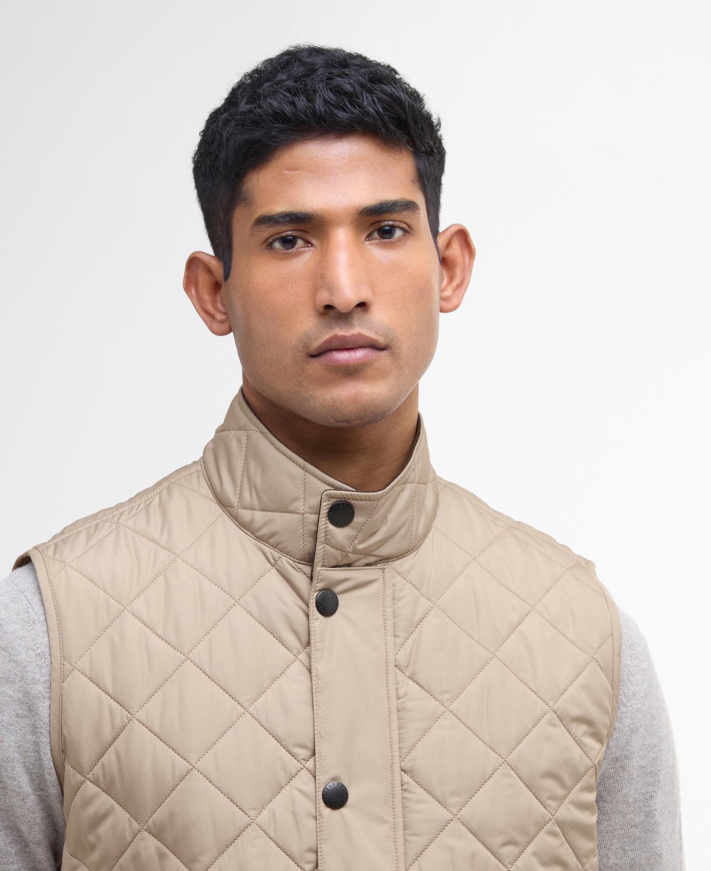 Barbour Lowerdale Quilted Gilet - WASHED STONE