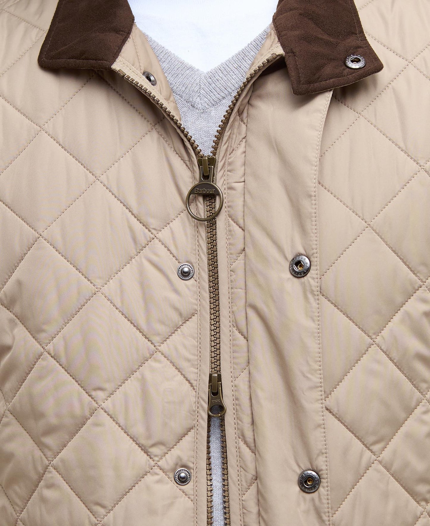 Barbour Lowerdale Quilted Gilet - WASHED STONE