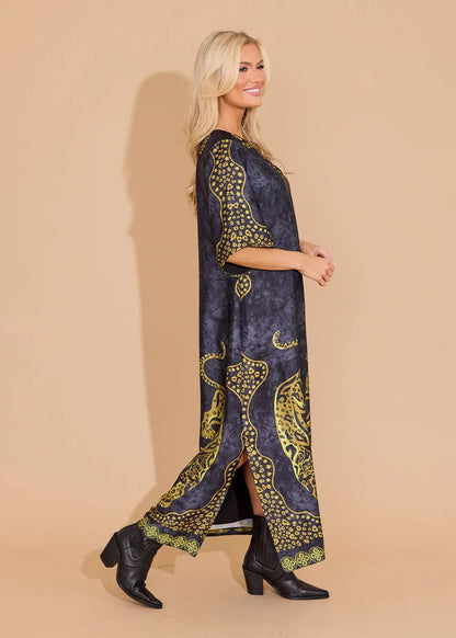 Alden Adair Delaney Dress - POUNCING PANTHER