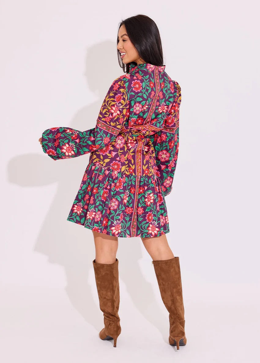 Alden Adair Adele Dress - MEDIEVAL FLORAL