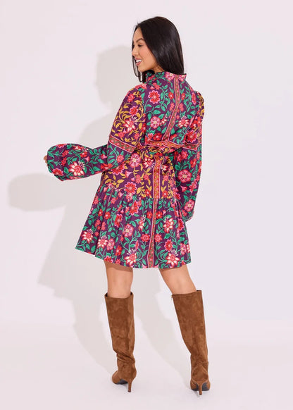 Alden Adair Adele Dress - MEDIEVAL FLORAL