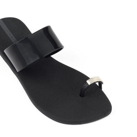 Voices Culture Anello Metal Sandals - BLACK/GOLD