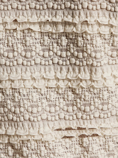 Sanctuary Lovely Lace Button Front - VINTAGE IVORY