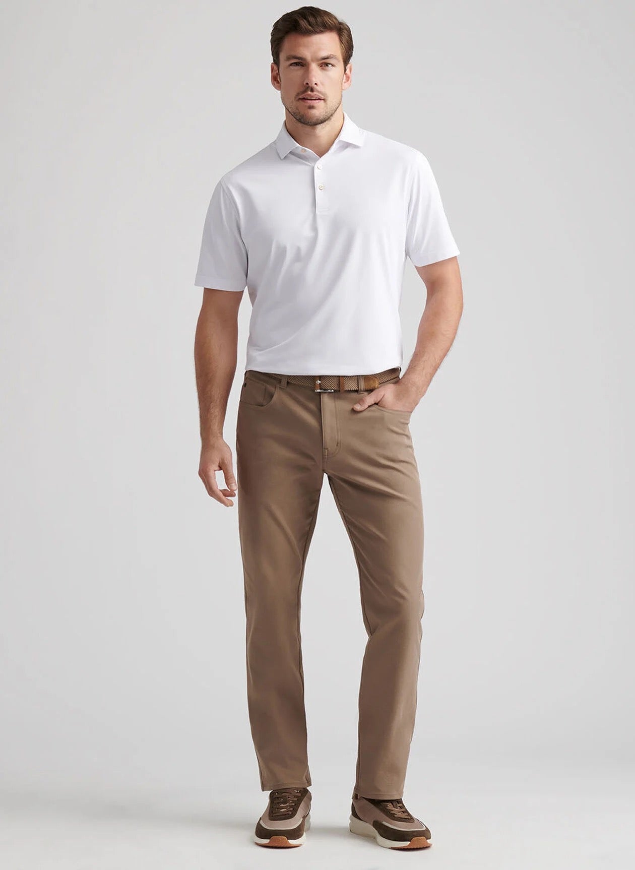 Peter Millar EB66 Performance Five-Pocket Pant - POPLAR