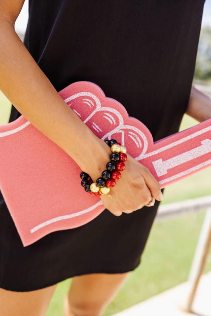 Brianna Cannon Beaded Brianna Bracelet - BLACK