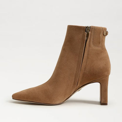 Sam Edelman Saige Ankle Bootie - CYPRUS TAN SUEDE