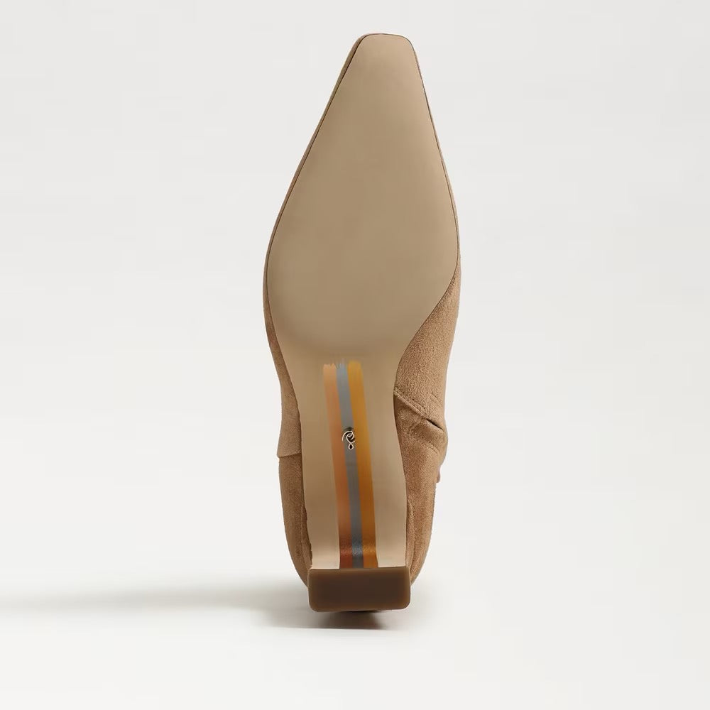 Sam Edelman Saige Ankle Bootie - CYPRUS TAN SUEDE
