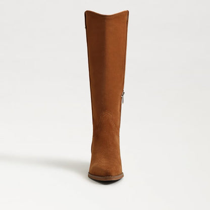 Sam Edelman Wyatt Knee High Boot - FRONTIER BROWN SUEDE
