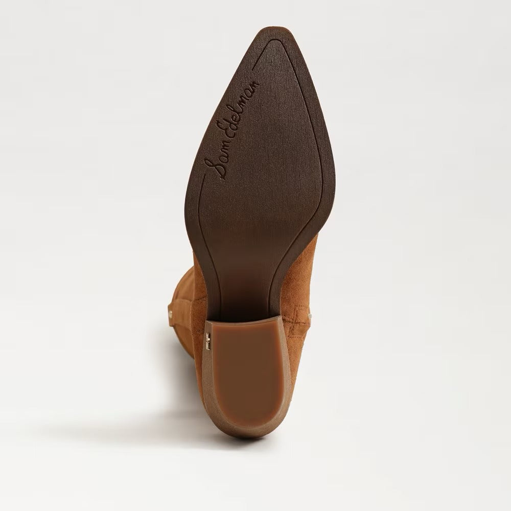 Sam Edelman Wyatt Knee High Boot - FRONTIER BROWN SUEDE