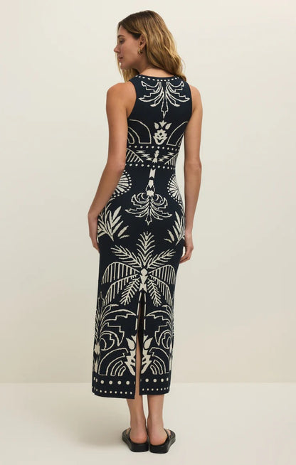 Z Supply Esperanza Midi Dress - ECLIPSE