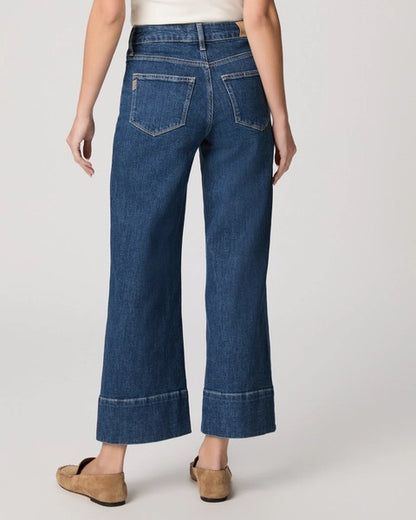 Paige Anessa Wide Leg Jean - NAVIGATOR
