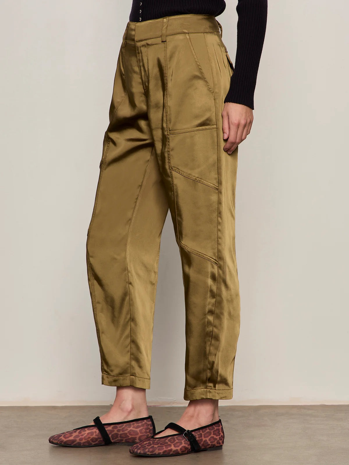 Sanctuary Sahara Satin Tapered Pant - DIRTY MARTINI