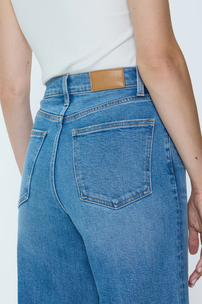 Pistola Lana Crop High Rise Ultra Wide Leg - WILD HEART