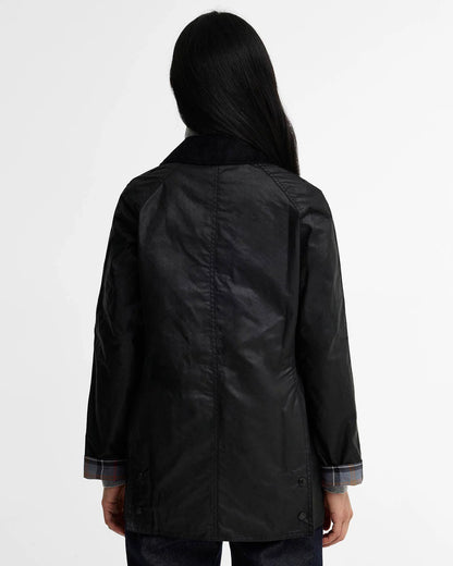 Barbour Classic Beadnell Waxed Jacket - BLACK
