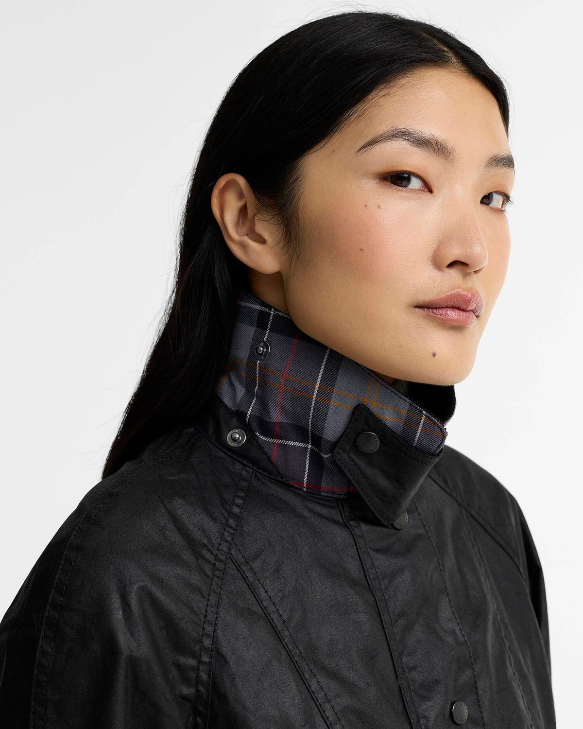 Barbour Classic Beadnell Waxed Jacket - BLACK