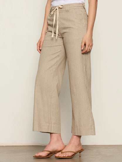 Sanctuary Lily Stripe Cropped Pant - LIDO STRIPE