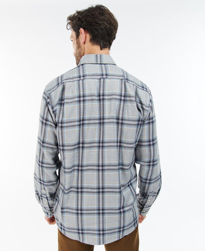 Barbour Singsby Thermo Weave Shirt - GREY MARL