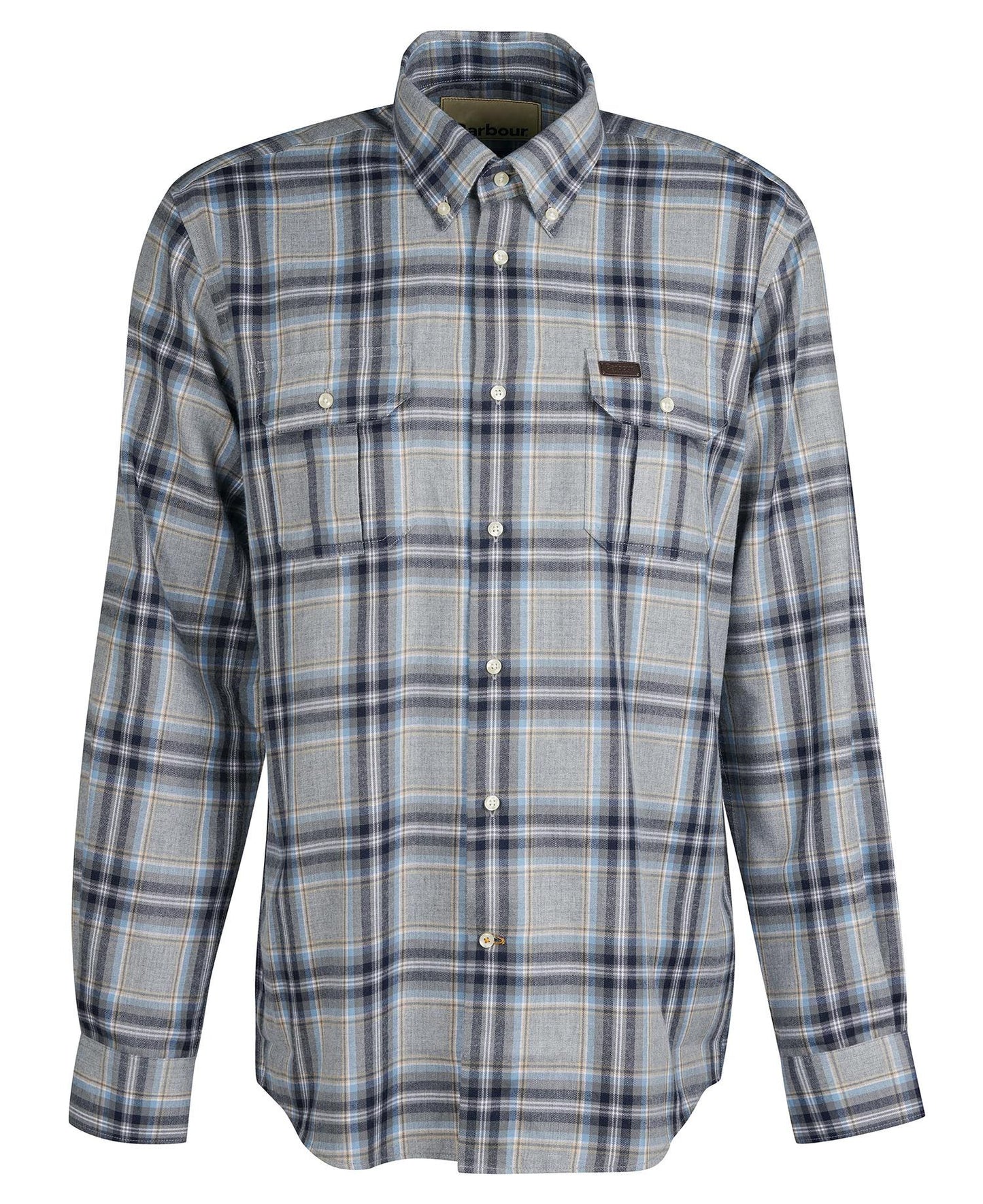 Barbour Singsby Thermo Weave Shirt - GREY MARL