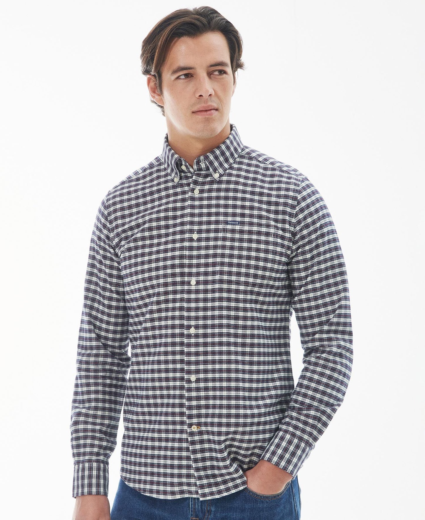 Barbour Emmerson Tailored Shirt - WHISPER WHITE