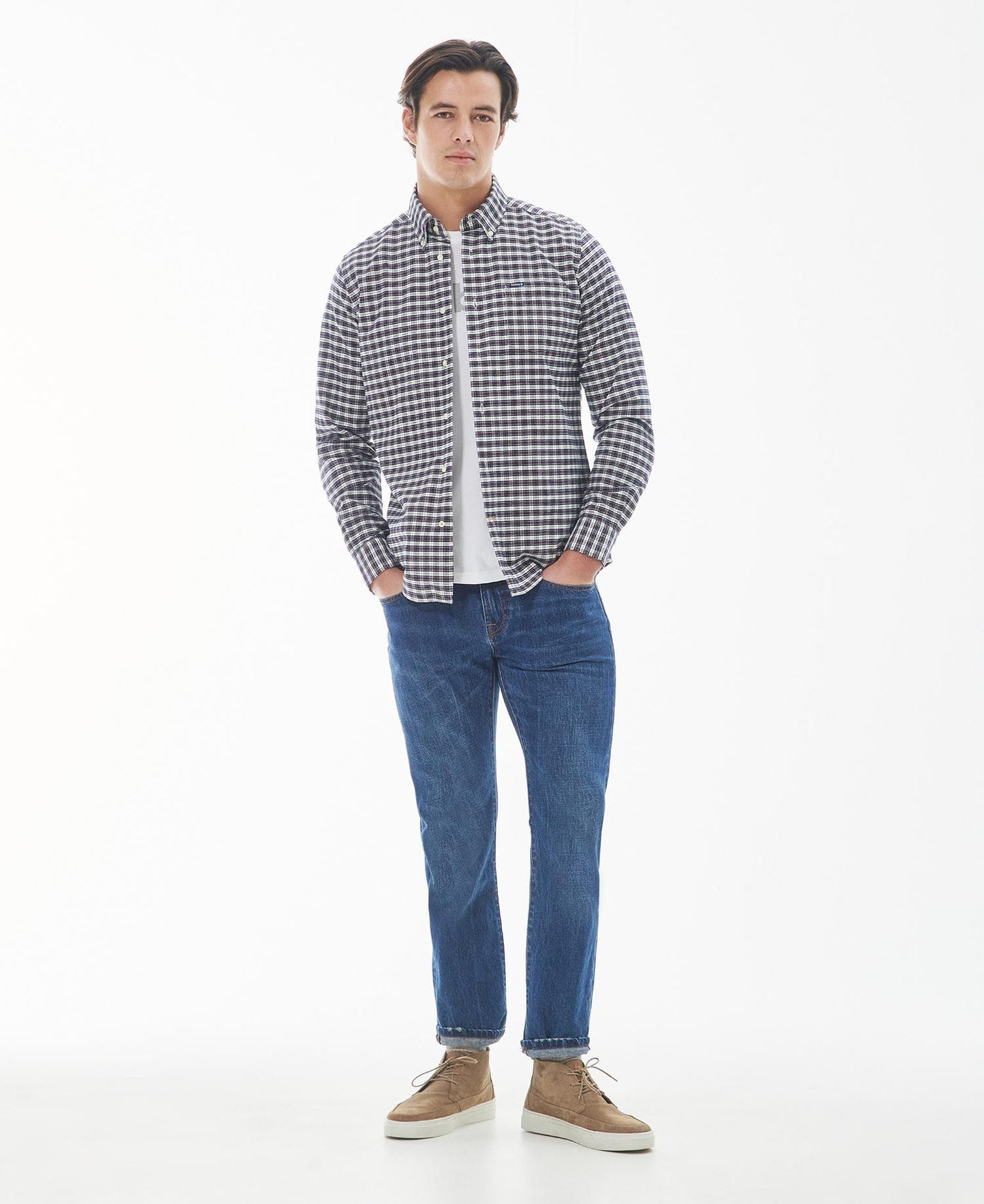 Barbour Emmerson Tailored Shirt - WHISPER WHITE