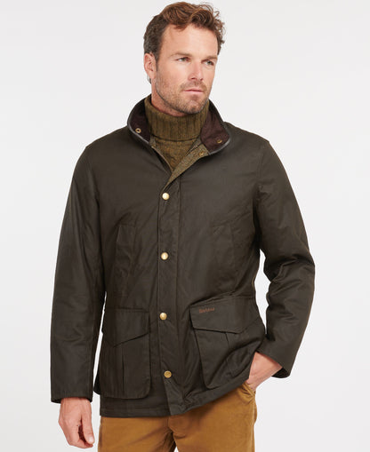 Barbour Hereford Wax Jacket - OLIVE