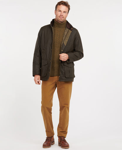 Barbour Hereford Wax Jacket - OLIVE