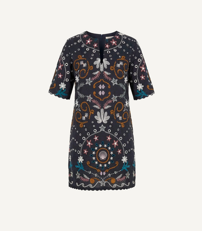 Cleobella Mische Mini Dress - BLACK
